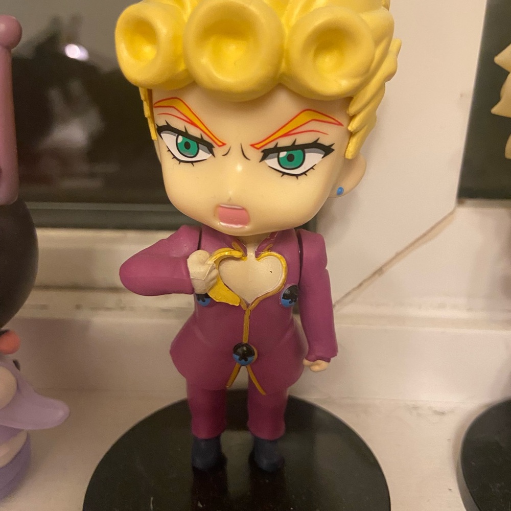 Giorno Giovana figure from Jojo's Bizarre Adventure